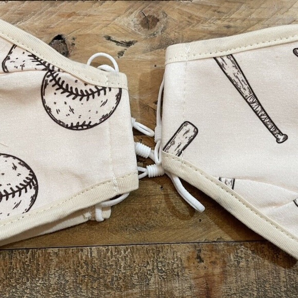 Atalpha Premium Kids Baseball Face Masks, Face Mask with adjustable Nose Bridge - Picture 4 of 5